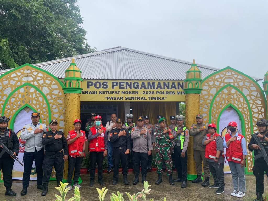 PMI Mimika Dukung Posko Siaga Lebaran 2026/1447 Hijriyah